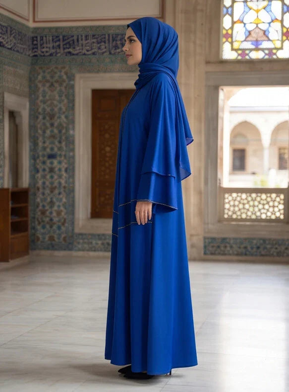 Alishba Abaya - full styling view