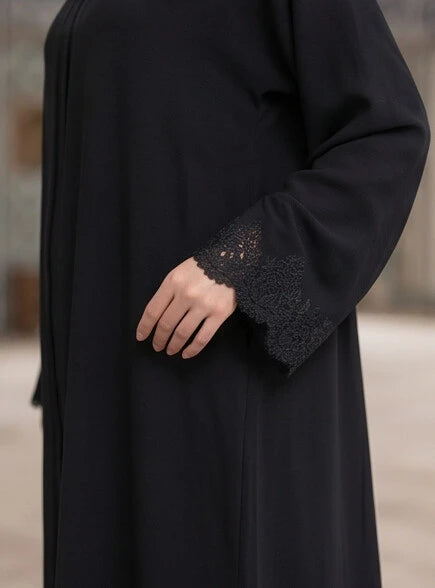 Sunaina Abaya - styled full length view