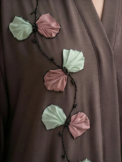 Afsaana Abaya - sleeve and cuff detail