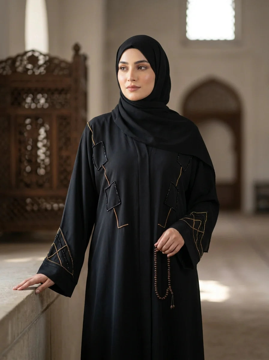 Aiza Abaya - Black
