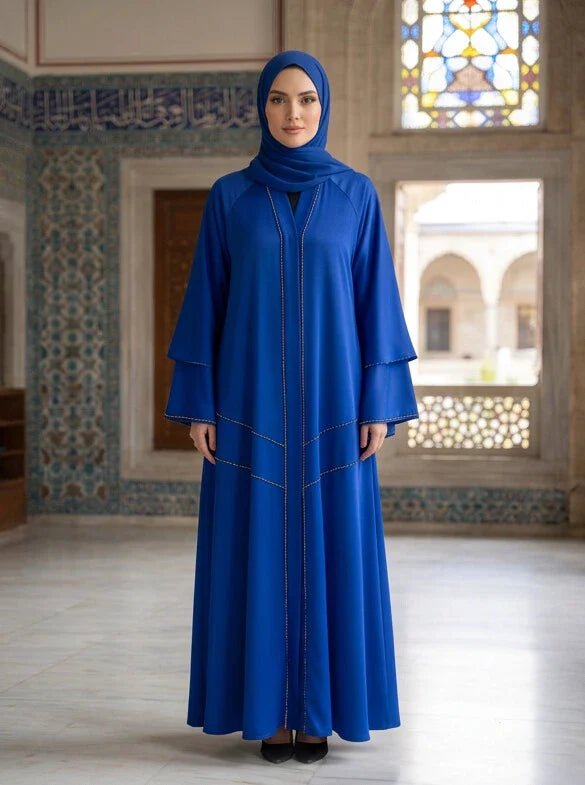 Alishba Abaya - side view