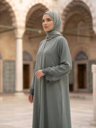 Ayra Abaya - close up fabric texture