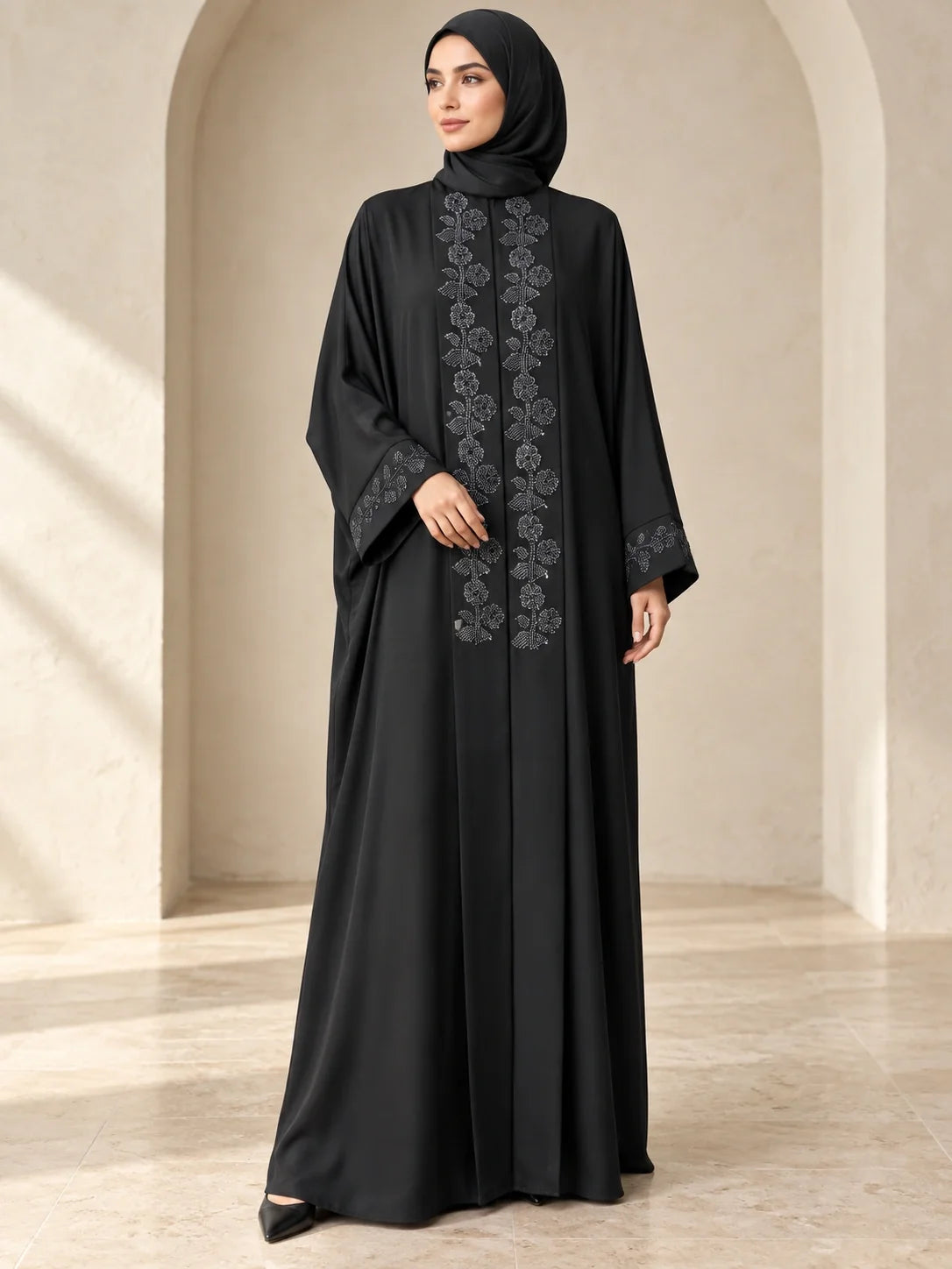 Gulafsha Abaya in Black