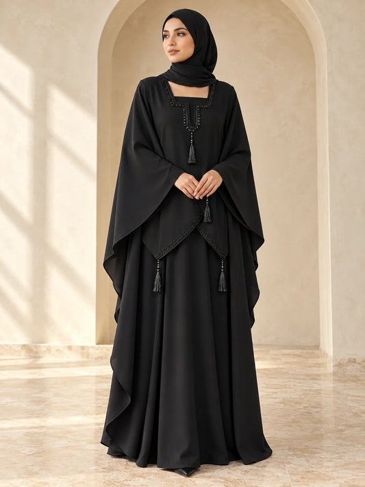 Chandni Abaya in Black