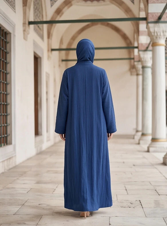 Husna Abaya - fabric drape detail