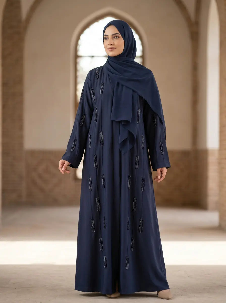 Iman Abaya - Navy Blue