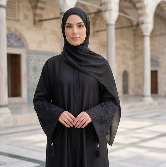 Khadija Abaya - sleeve detail