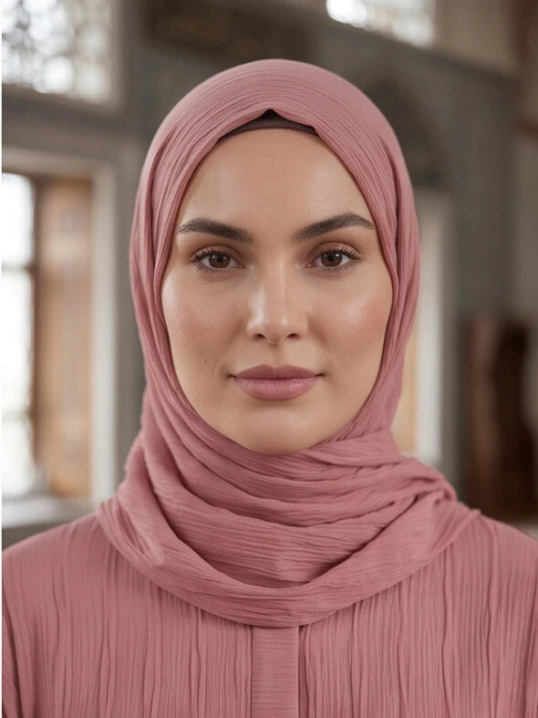 Mahira Abaya - styled with hijab