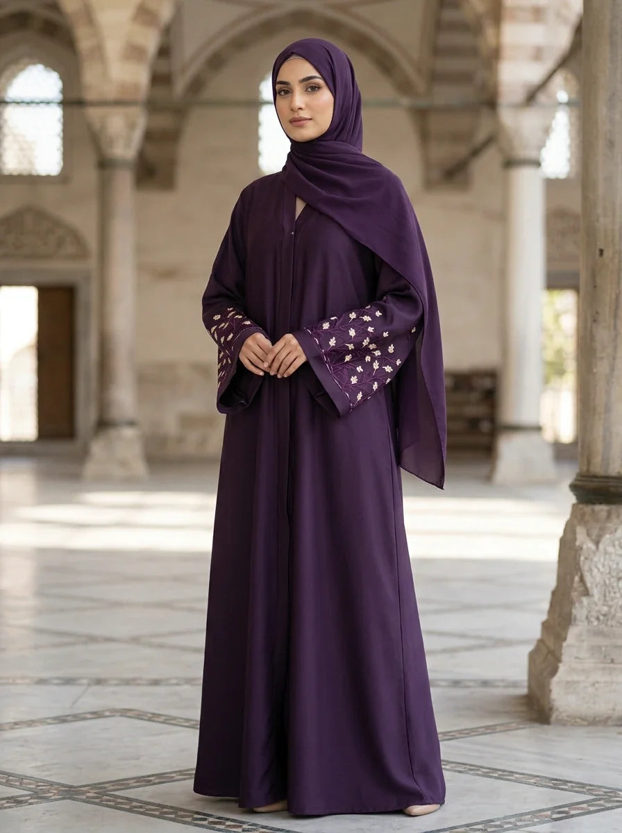 Marziya Abaya - Deep Eggplant