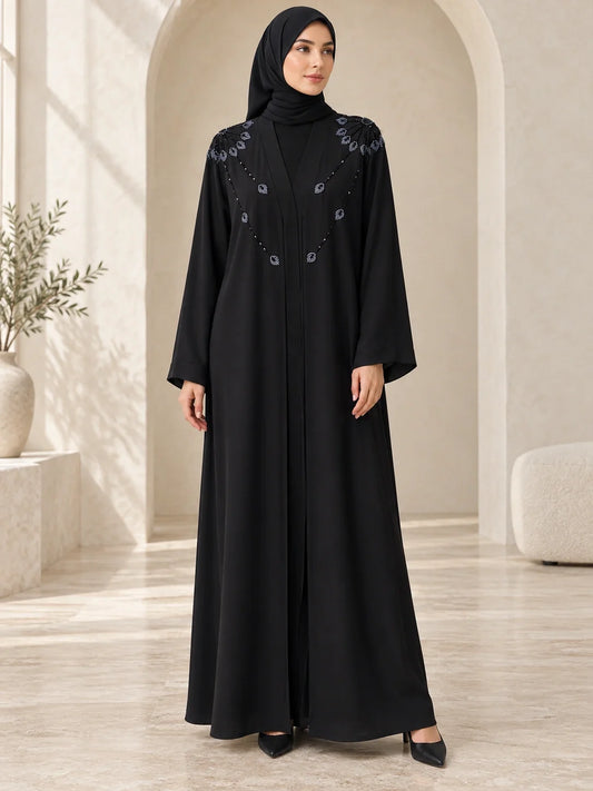 Nabeeha Abaya in Black