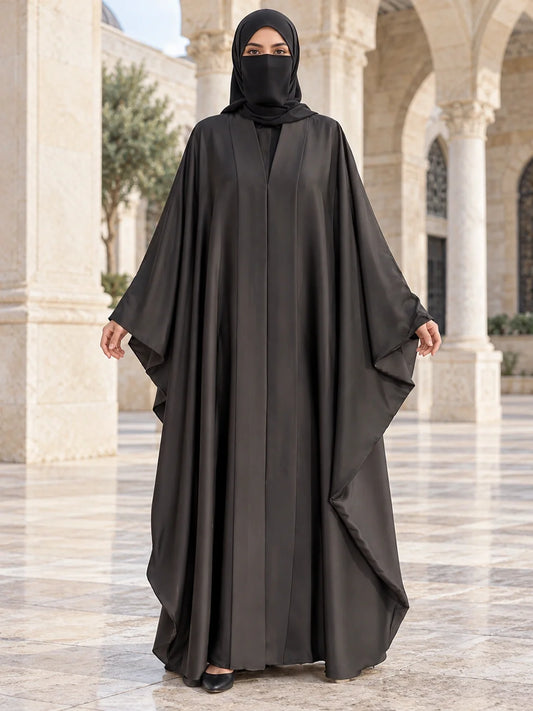 Naheed Abaya in Charcoal
