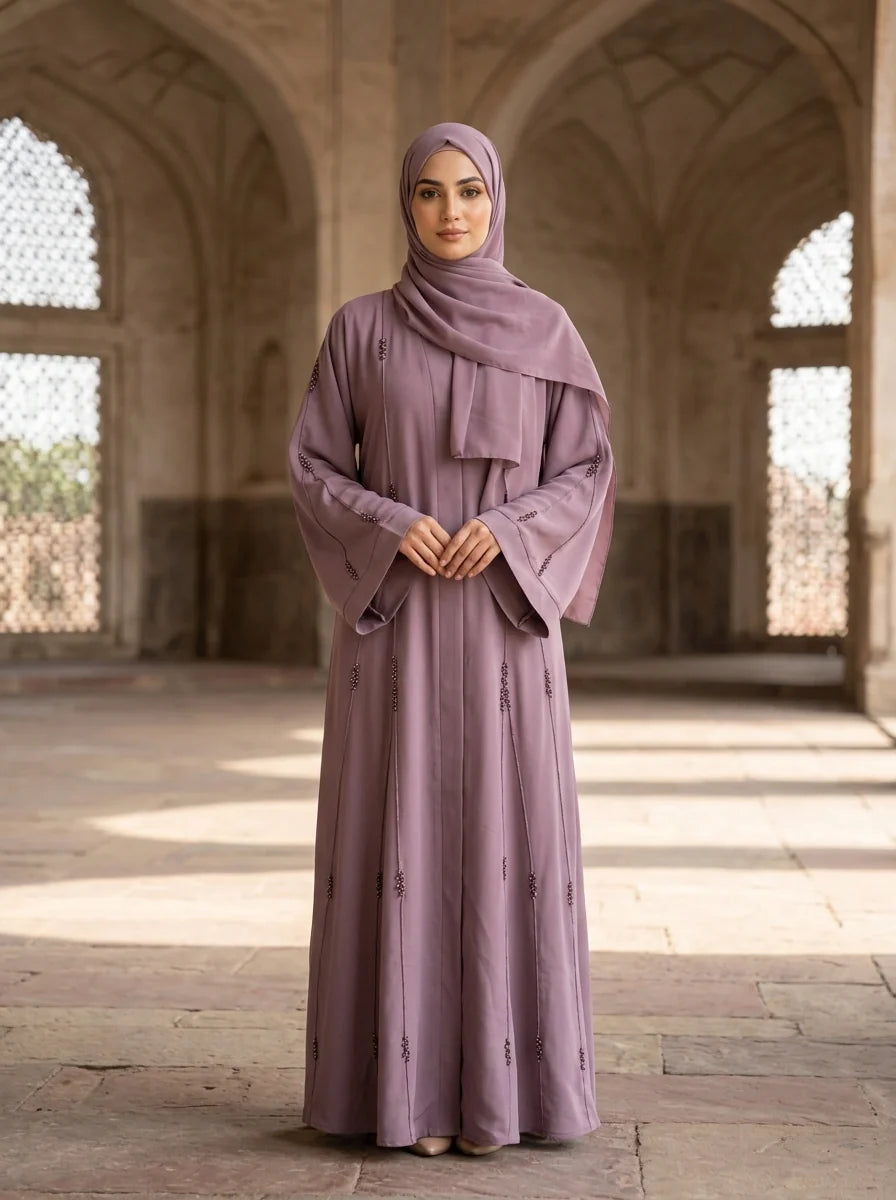 Nawal Abaya - Dusty Mauve
