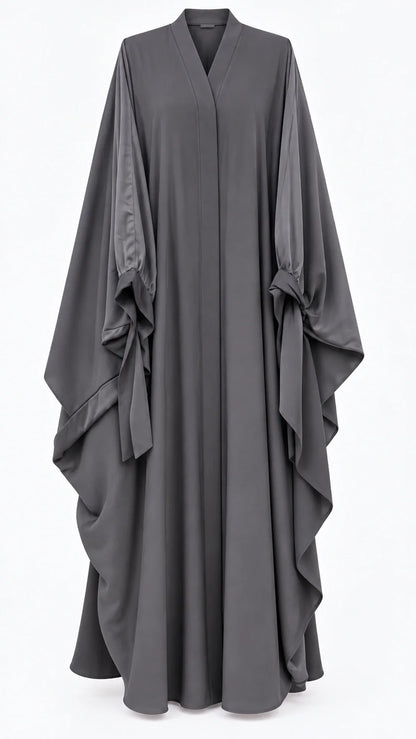 Parizaad Abaya in Charcoal product shot