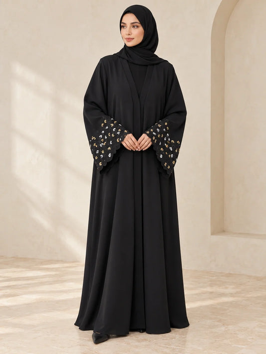 Qurat Abaya in Black