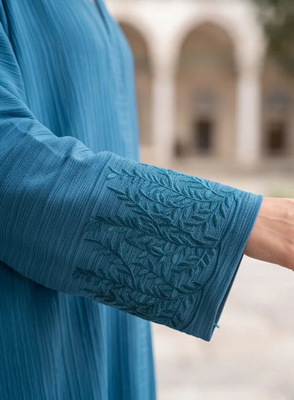 Rahma Abaya - styled with hijab