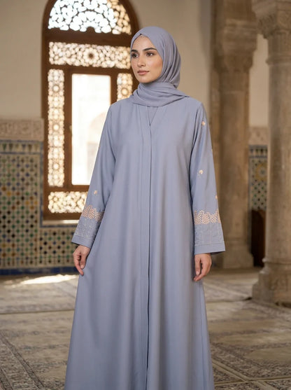 Rania Abaya - Dove Grey