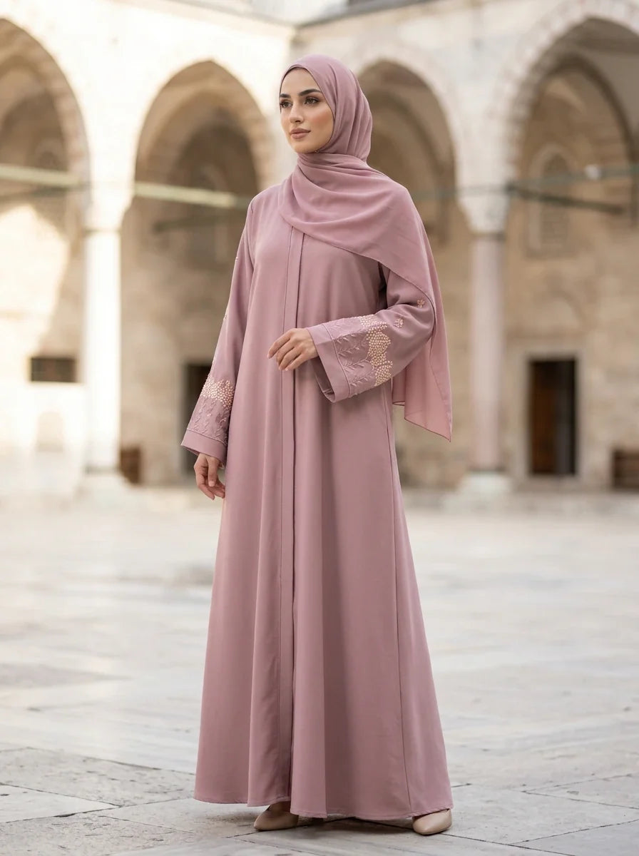 Rania Abaya - Dusty Rose