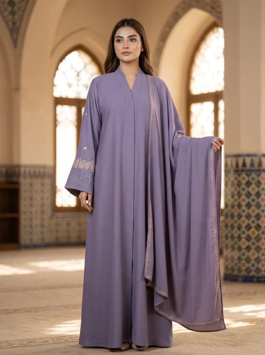 Rania Abaya - Dusty Lavender