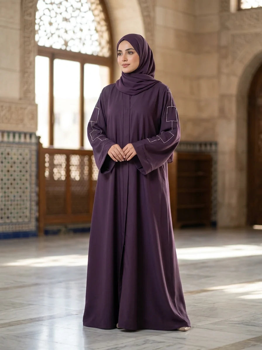 Rutaba Abaya - Sage Green