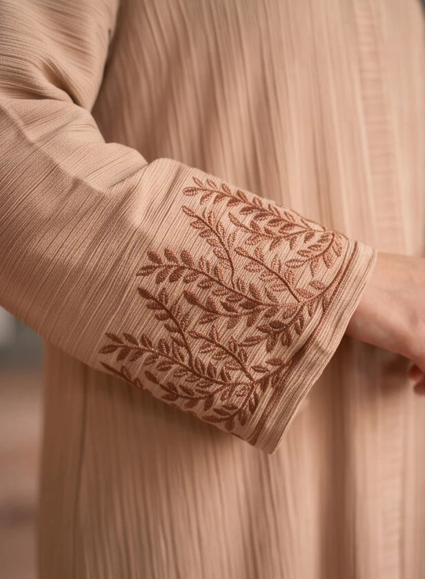 Sabr Abaya - styled with hijab