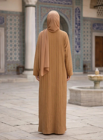Samira Abaya - fabric drape detail