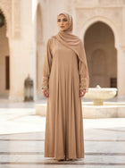 Sana Abaya - Camel (light tan)