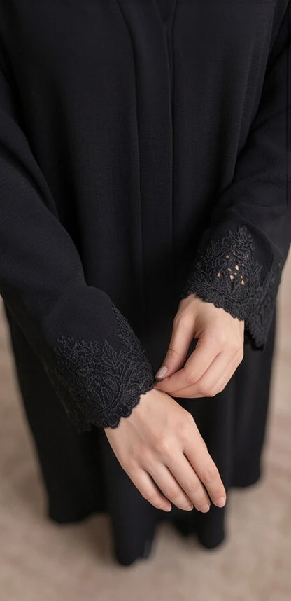 Sunaina Abaya - full outfit styling view
