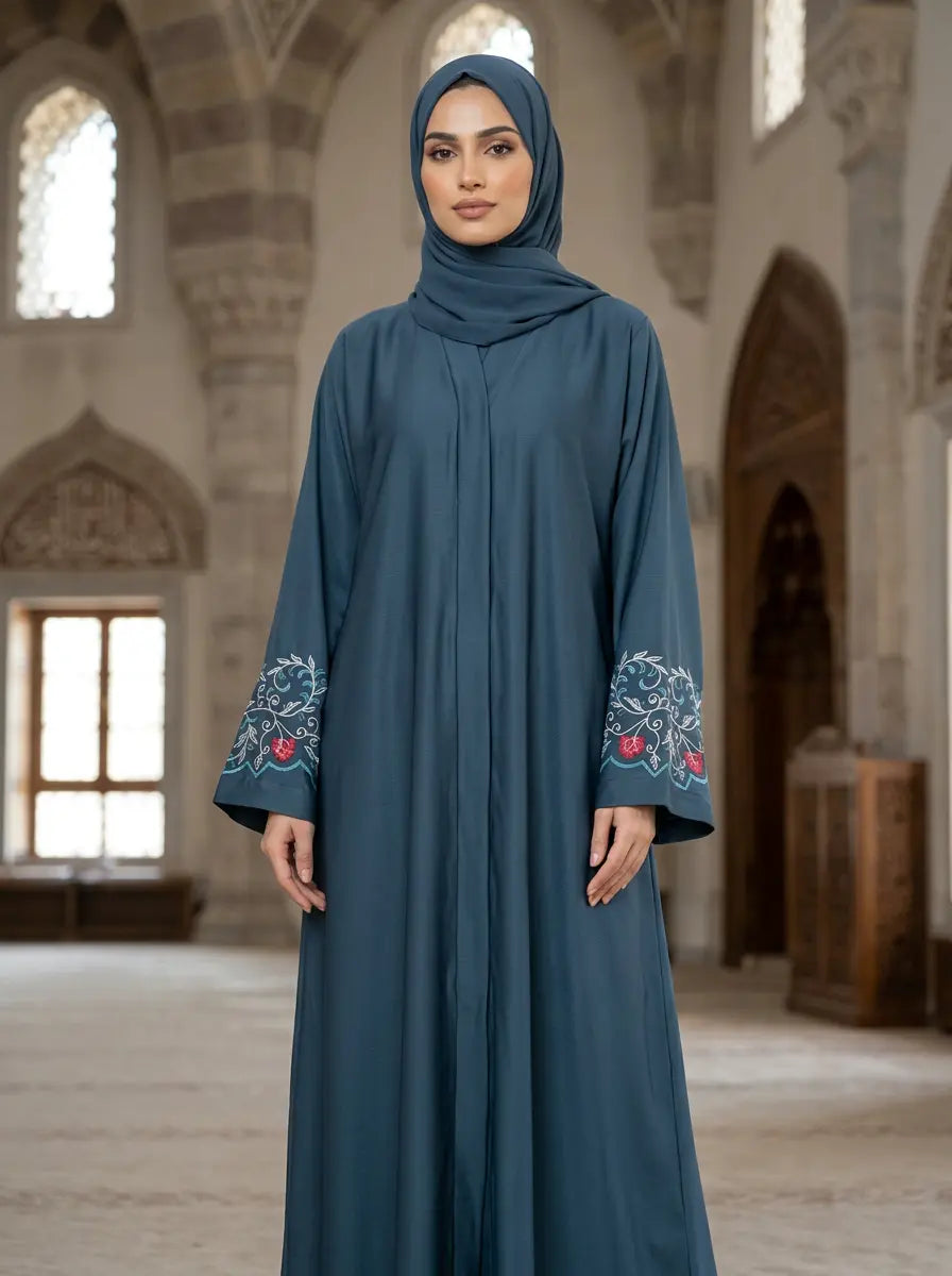 Wardah Abaya - Deep Teal