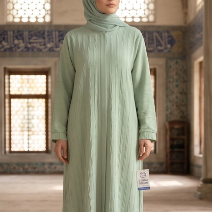 Zahra Abaya - fabric drape detail