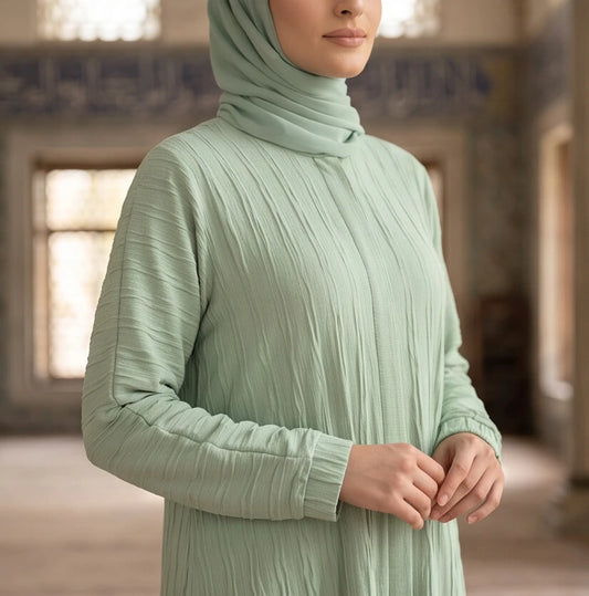 Zahra Abaya - styled with hijab