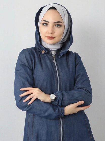 Fashionsensepk zip up hoodie Abaya For Women