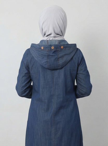 Fashionsensepk zip up hoodie Abaya For Women