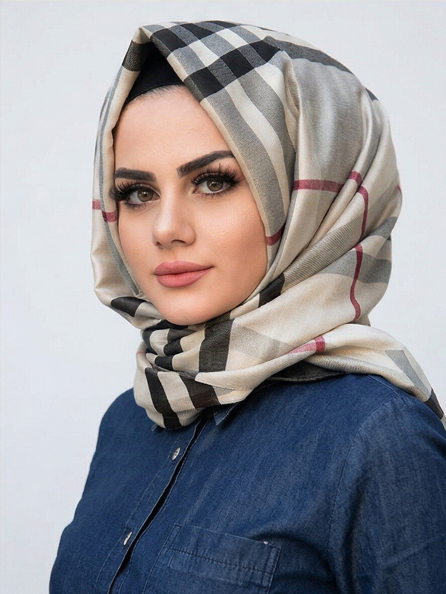 Fashionsensebypk Turkish Denim Abaya With Waist Belt
