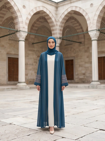 Alina – Embroidered Abaya