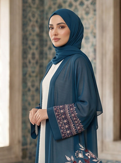 Alina – Embroidered Abaya