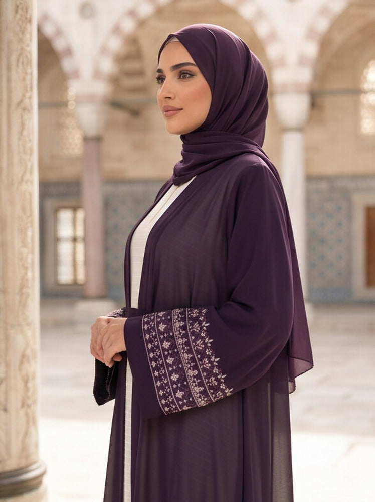 Mehak – Embroidered Abaya