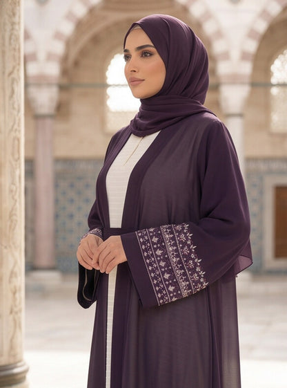 Mehak – Embroidered Abaya