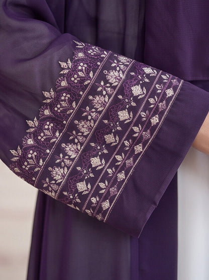Samia – Embroidered Abaya